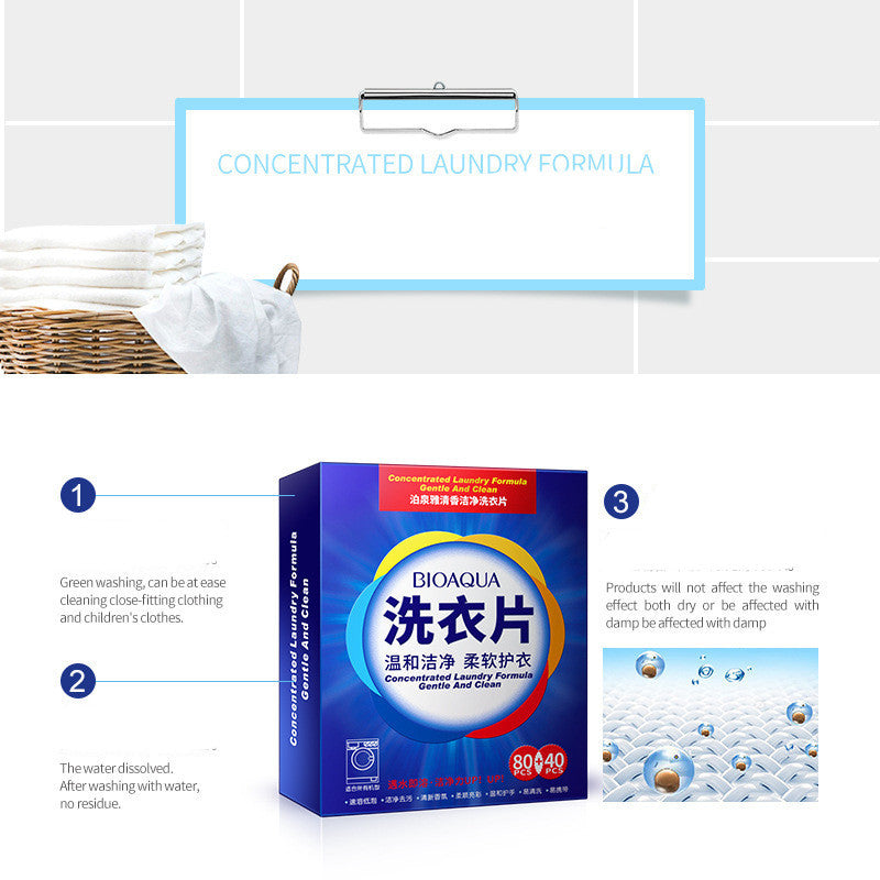 Fragrant Cleansing Laundry Tablets, Hand Decontamination And Care Products