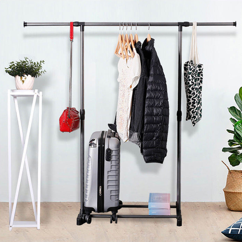 Foldable Home Wardrobe Telescopic Laundry Care Stand-Detail Clothes Drying Rack