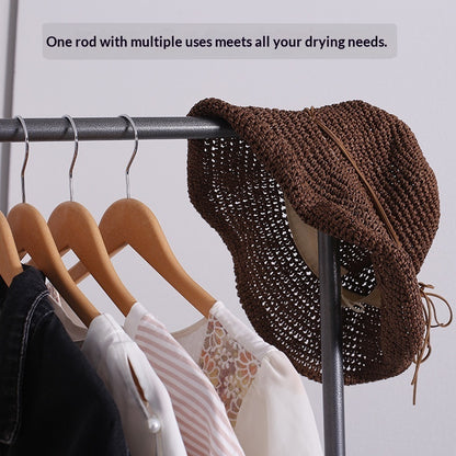 Foldable Home Wardrobe Telescopic Laundry Care Stand-Detail Clothes Drying Rack